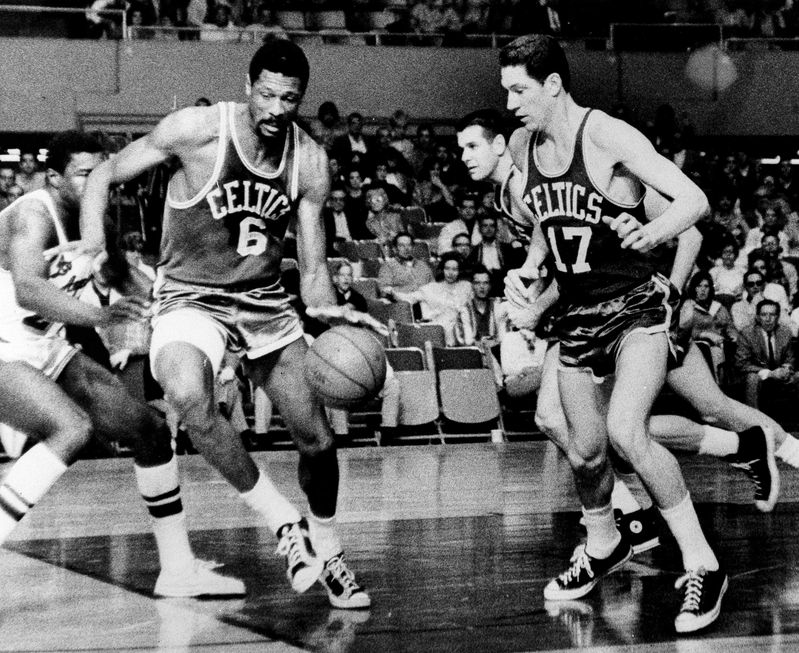 Bill Russell, Jim Barnes, John Havlicek