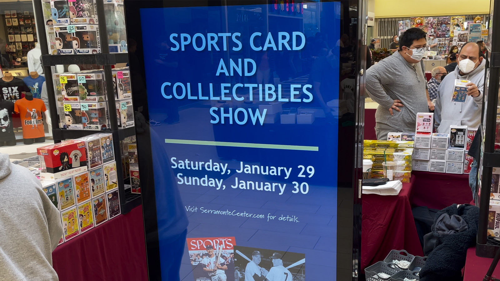 VIDEO Serramonte Sports Card and Collectibles Show January 2022